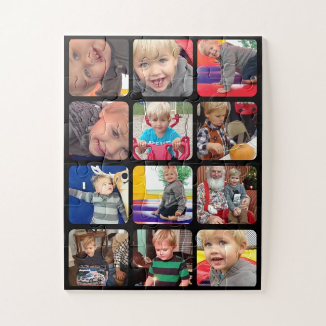 Puzzle Photo de famille Collage de vos photos ici (Vertical)