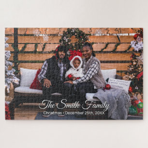 Puzzle Photo de famille de Noël personnalisée