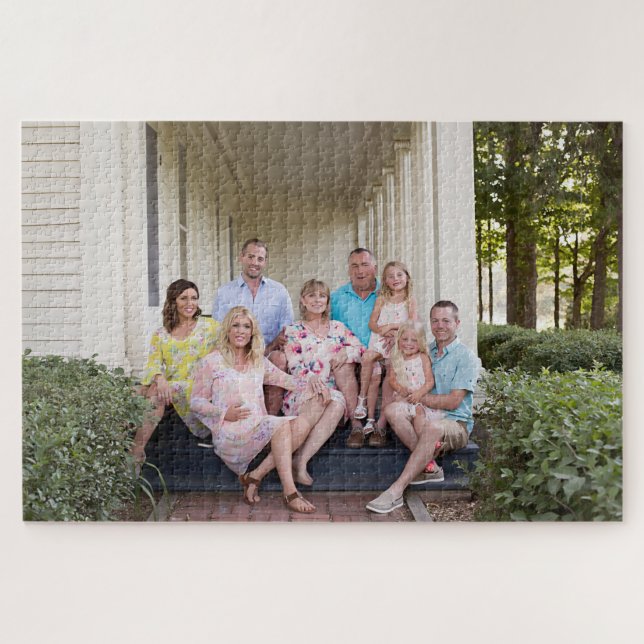 Puzzle Photo de famille Keepsaké (Horizontal)