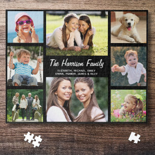 Puzzle Photo de famille noir