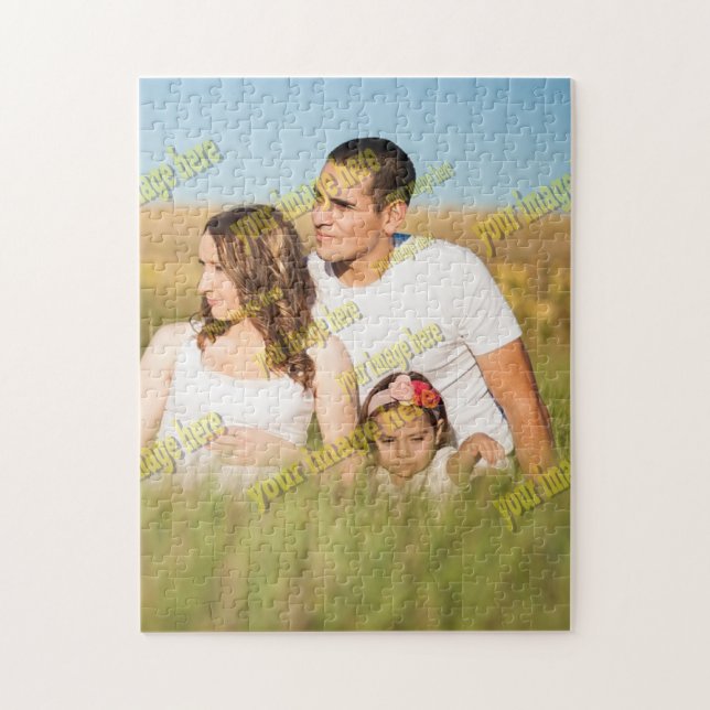Puzzle Photo de famille 🧩 ✨ personnalisation Budget-Amus (Vertical)