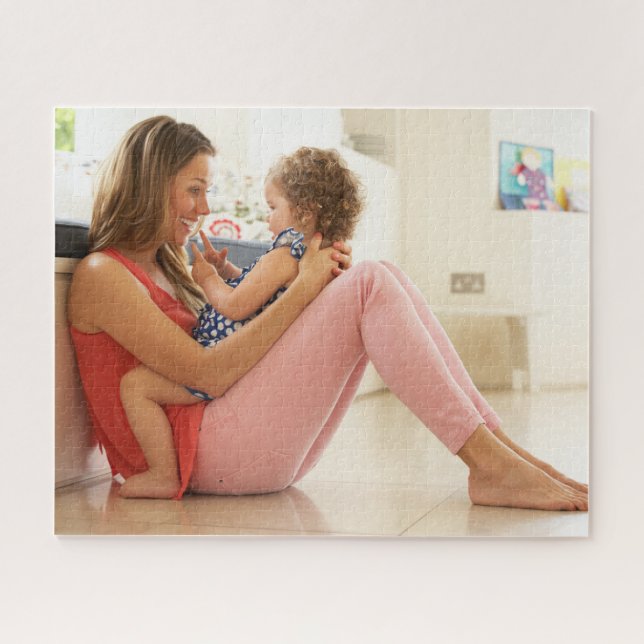 Puzzle Photo de famille personnalisée (Horizontal)