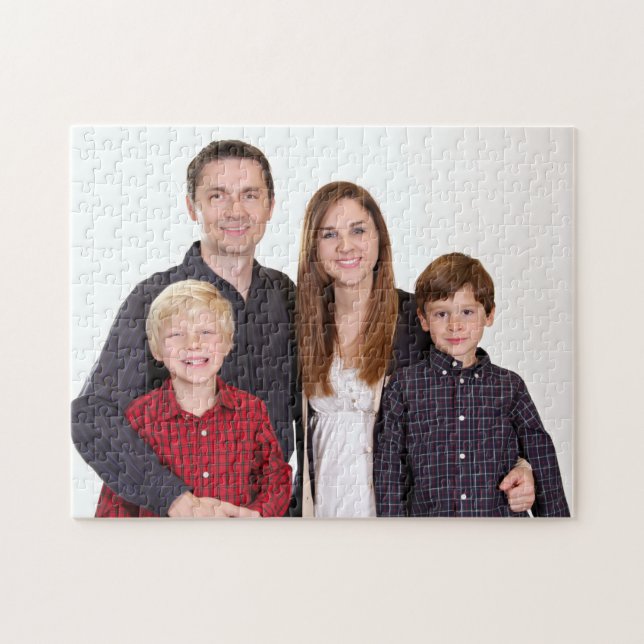Puzzle Photo de famille personnalisée (Horizontal)