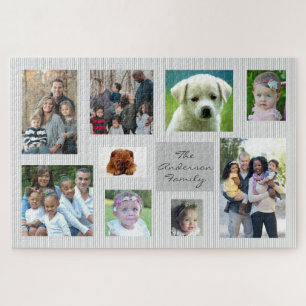 Puzzle - Photo de famille personnalisée