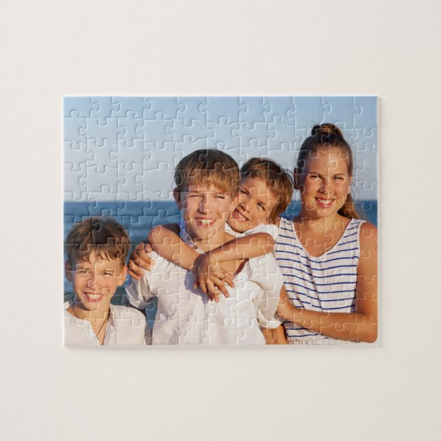 Puzzle Photo de famille personnalisée Keepsaké (Horizontal)