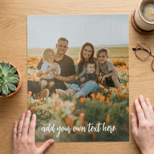 Puzzle Photo de famille simple moderne
