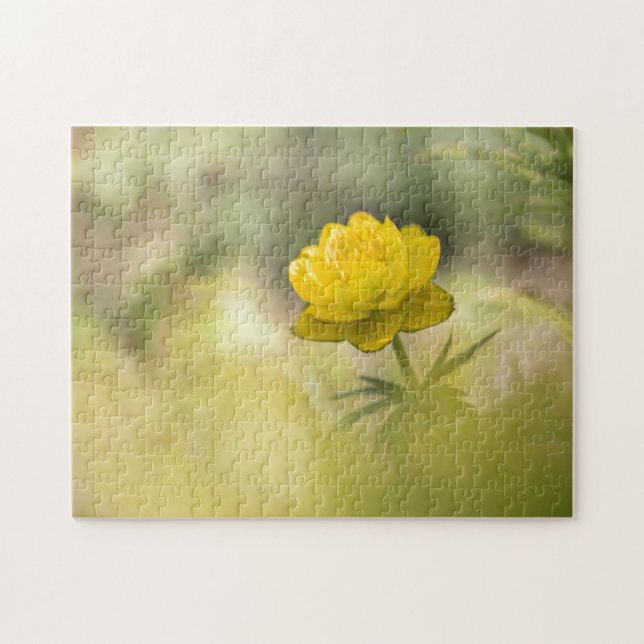 Puzzle Photo de la Fleur Jaune (Horizontal)