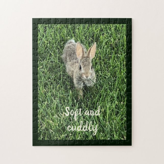 Puzzle Photo de lapin de lapin mignon (Vertical)