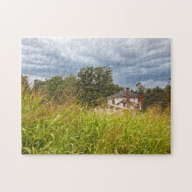 Puzzle Photo de maison abandonnée (Horizontal)
