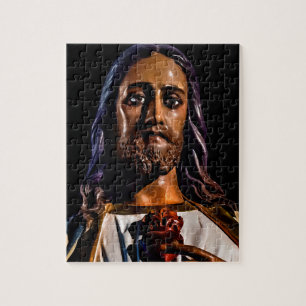 Puzzle Photo de sculpture en Jésus-Christ