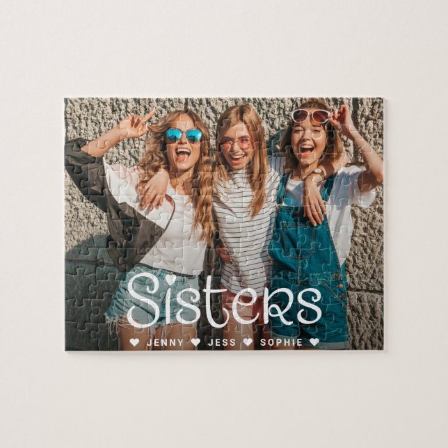 Puzzle Photo de Soeurs modernes (Horizontal)