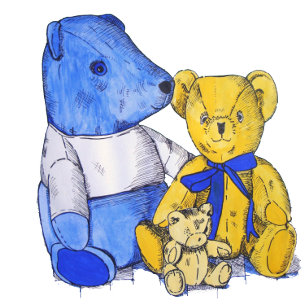 Puzzle photo de trois mignonettes