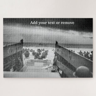 Puzzle Photo dramatique des débarquements du débarqueme