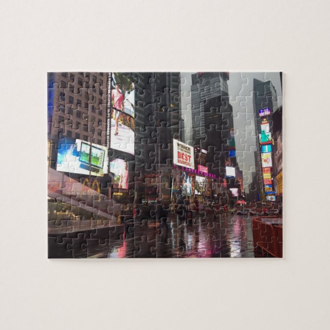 Puzzle Photo du Carré du Times New York City NYC (Horizontal)