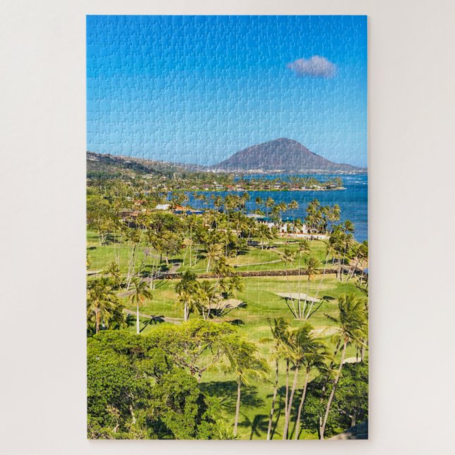 Puzzle Photo du parcours de golf Honolulu (Vertical)