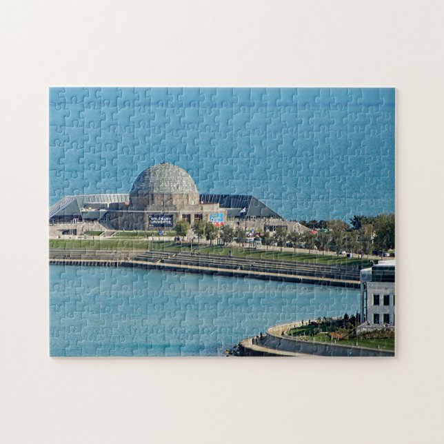 Puzzle Photo du Planétarium Lakefront de Chicago (Horizontal)