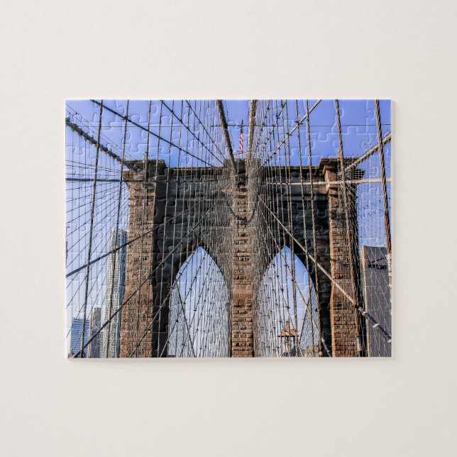 Puzzle Photo du pont de Brooklyn dans NYC (Horizontal)