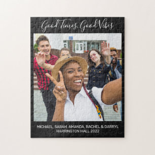Puzzle photo et texte personnalisé