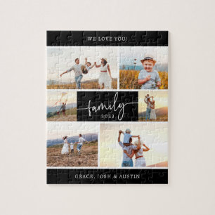 Puzzle photo famille