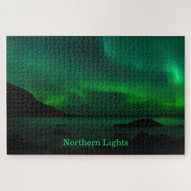 Puzzle Photo Northern Lights (Horizontal)