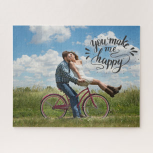 Puzzle Photo Personnalisé - Tu Me Rends Heureux