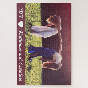 Puzzle Photo personnalisée Meilleurs amis pour toujours