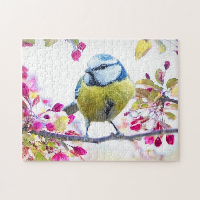 Puzzle photo pour oiseaux de printemps (Horizontal)