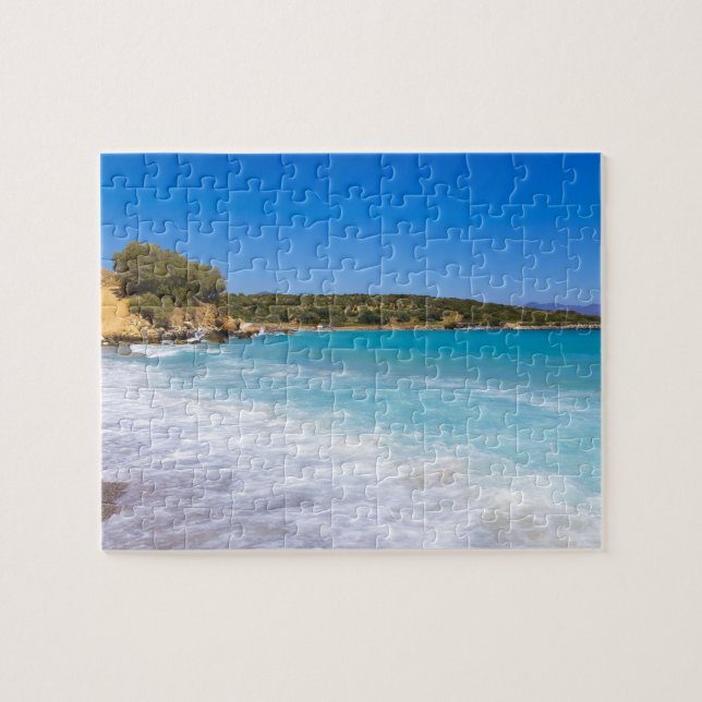 Puzzle Photo Tropical Beach Island Paradise (Horizontal)