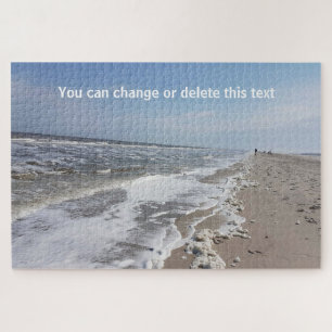 Puzzle Photographie de mer de ressacs de la vie de plage