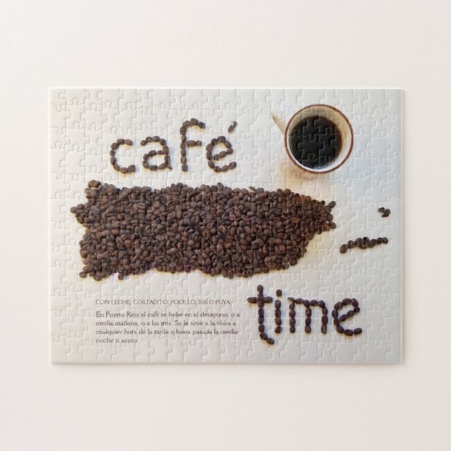 Puzzle Photographie du temps du café portoricain (Horizontal)