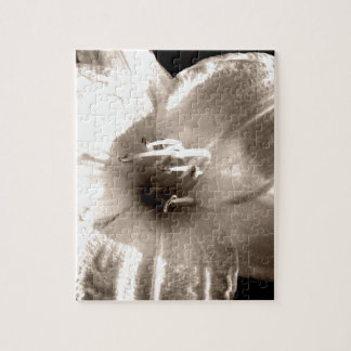 Puzzle Photographie noir et blanc Lily