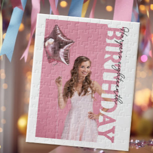 Puzzle Photos de fête pour les 18 ans de fac
