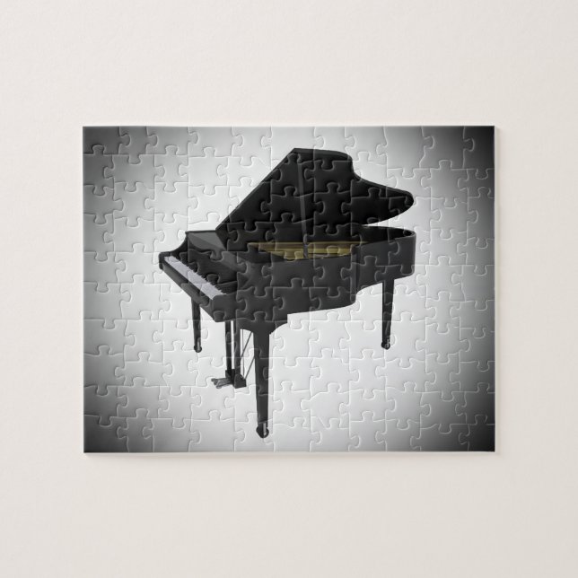 Puzzle : Piano à queue noir (Horizontal)