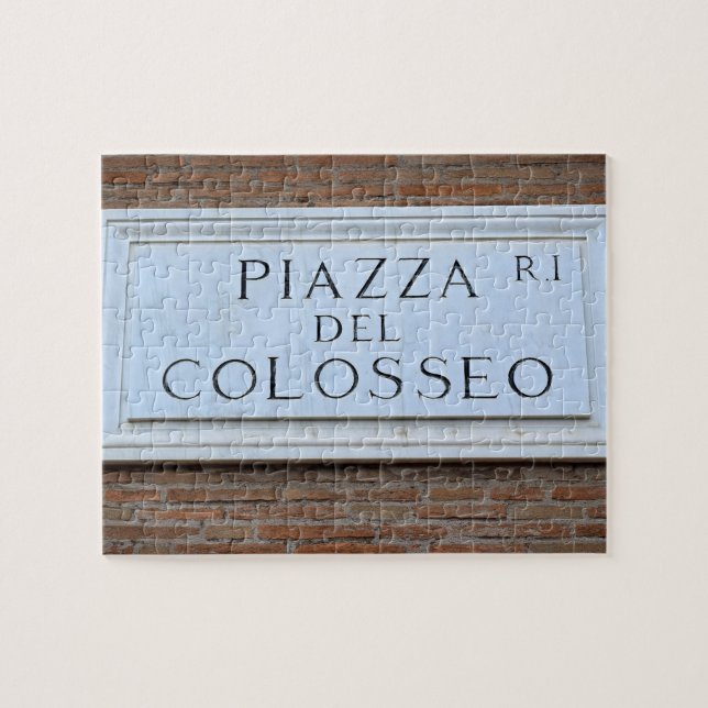 Puzzle Piazza del Colosseo -Rome Colisée 8x10 - 110 pc (Horizontal)
