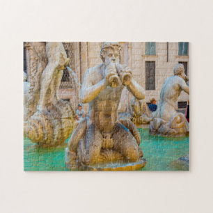 Puzzle Piazza Navona Rome Italie.