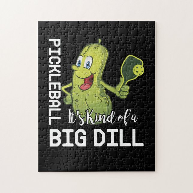 Puzzle Pickleball C'est un genre de Big Dill (Vertical)