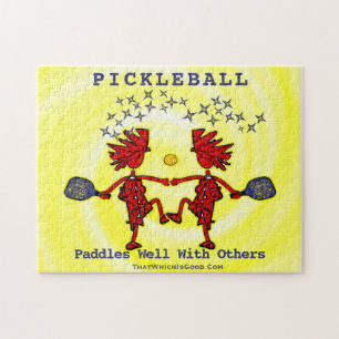 Puzzle Pickleball Paddles Bien Avec D'Autres Jigsaw Puzzl