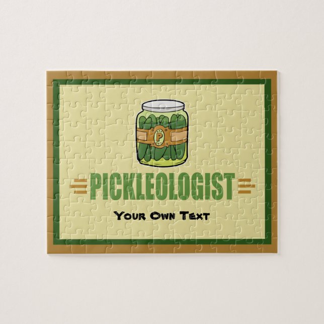 Puzzle PICKLEOLOGIST Funny Pickle Amateurs (Horizontal)