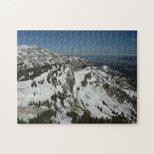 Puzzle Pics neigeux des monts Grand Teton I Photographie (Horizontal)