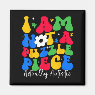 Puzzle Piece Autism Awareness Neurodiversity Inclu Magnet