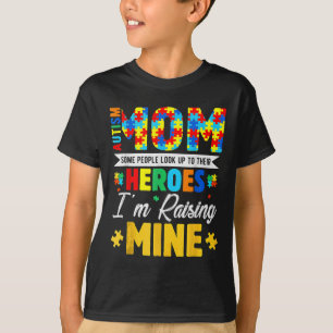 Puzzle Piece Autism Mom Some People Look Up Their T-Shirt