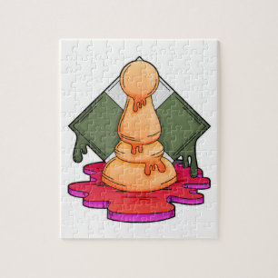 Puzzle Pièce d'échecs Pawn