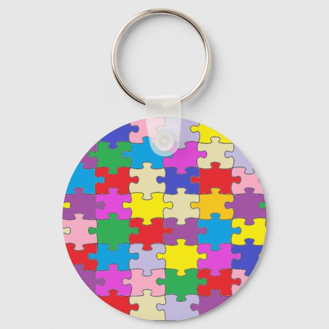 Puzzle Piece Keychain (Front)