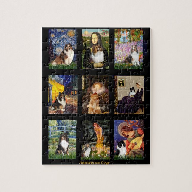 Puzzle Pièce maîtresse de Shetland Shetland Composite (Vertical)
