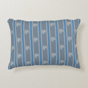 Puzzle Piece Striped Accent Pillow