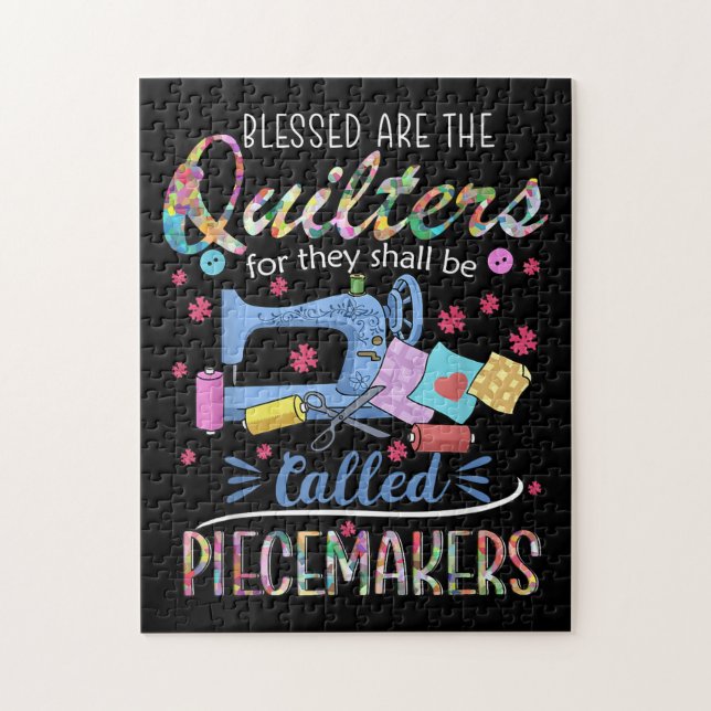 Puzzle Piecemakers Piecemakers Quilting Couture Cadeau (Vertical)