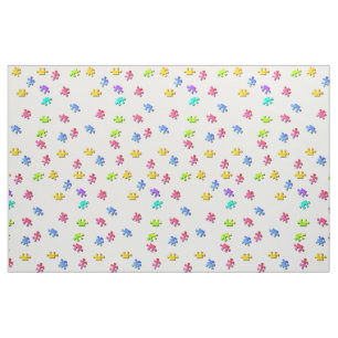 Puzzle Pieces Fabric
