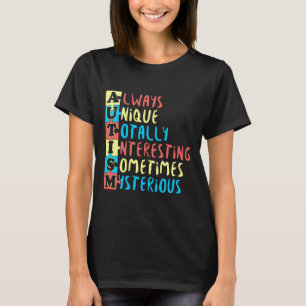 Puzzle Pieces For Autistic Love Autism For Autism T-Shirt