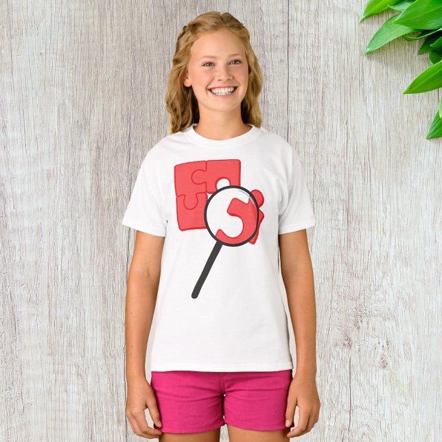 Puzzle Pièces Girls T-shirt (Créateur téléchargé)