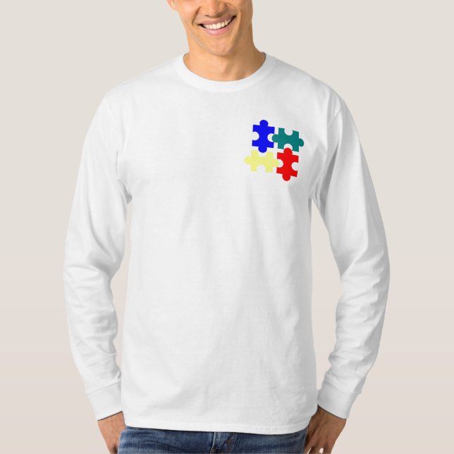 Puzzle Pieces T-Shirt (Front)